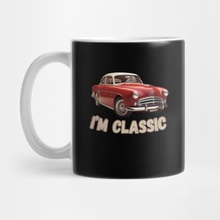 I'm classic | Funny vintage retro grunge t-shirt with old truck makes a great gift for dad, or husband especially Fathers Day Mug